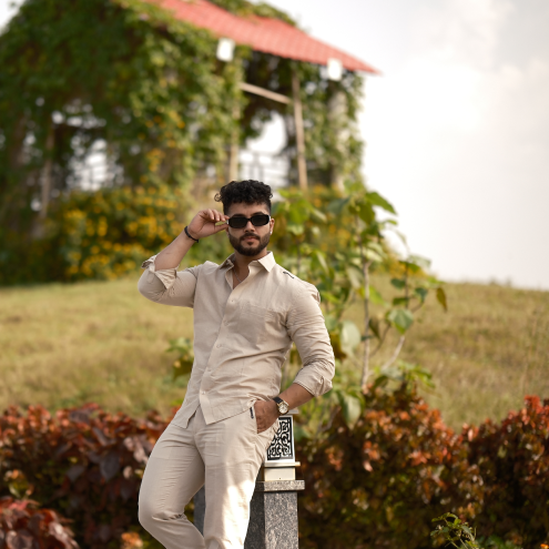 Natural - Cotton Linen Full Pant