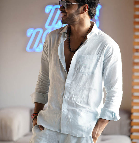 Why Every Man Needs a White Linen Shirt in His Wardrobe?