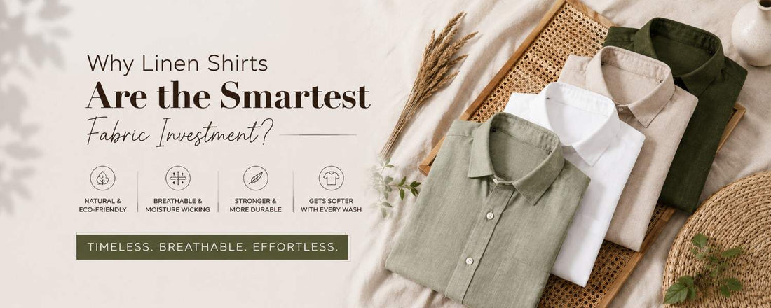 Why Linen Shirts Are the Smartest Fabric Investment?