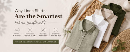 Why Linen Shirts Are the Smartest Fabric Investment?