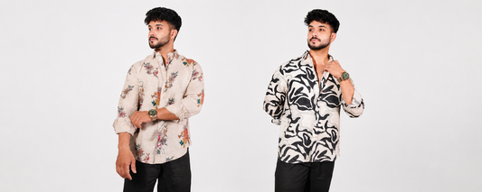 Rare Pure Linen Prints: The New Statement in Men's Fashion