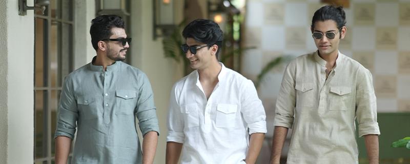 Pure Linen Eid Outfit Ideas for Modern Men