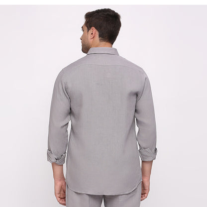 Linen Shirt – Grey