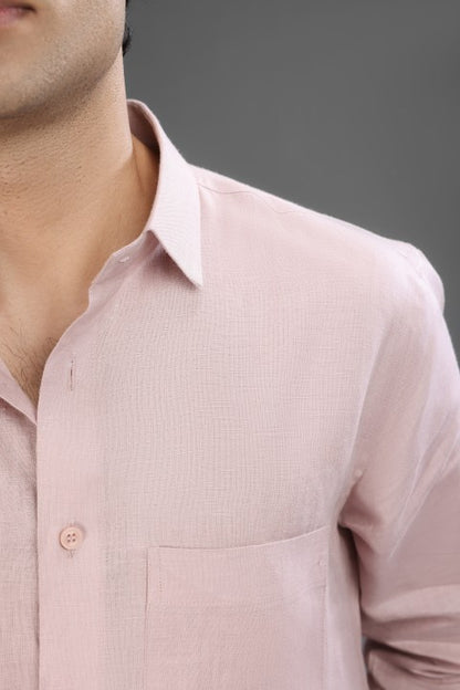 Dusty Pink - Pure Linen Cord Set