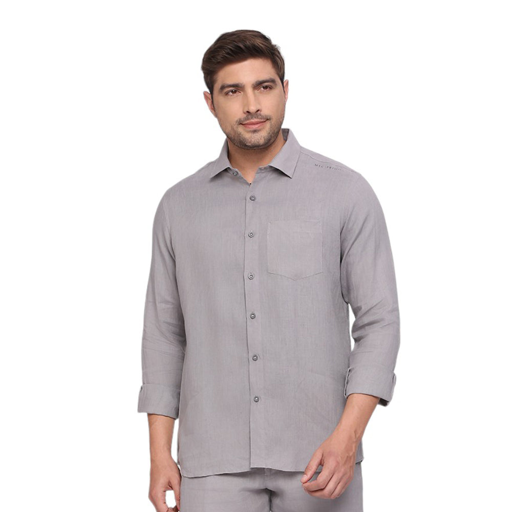 Linen Shirt – Grey