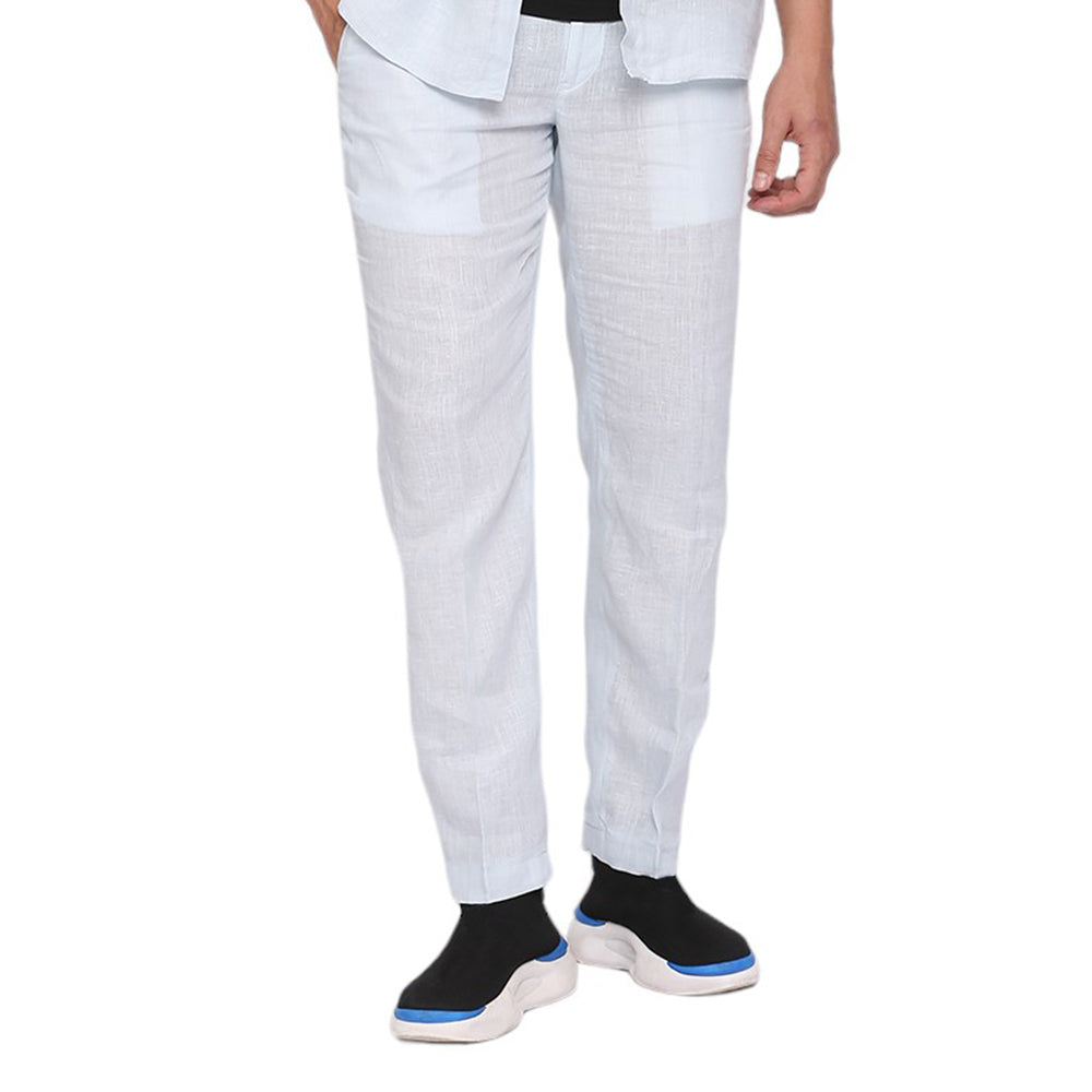 Linen Trouser - Sky Blue