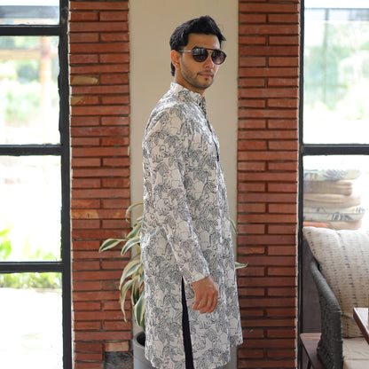 Vantara Love for elephant Kurta Set