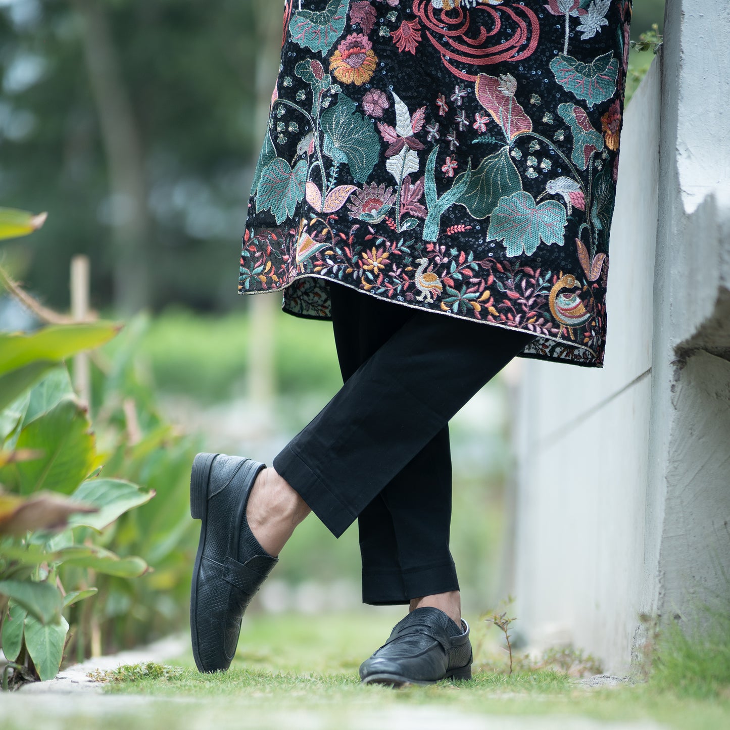 Vantara Inspired Kurta Set - Black