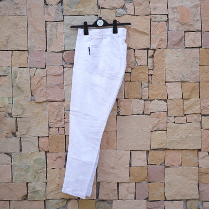 Linen Trouser – White