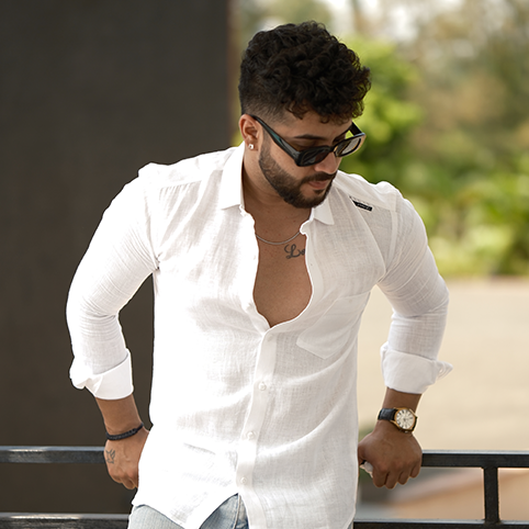 Linen Shirt – White