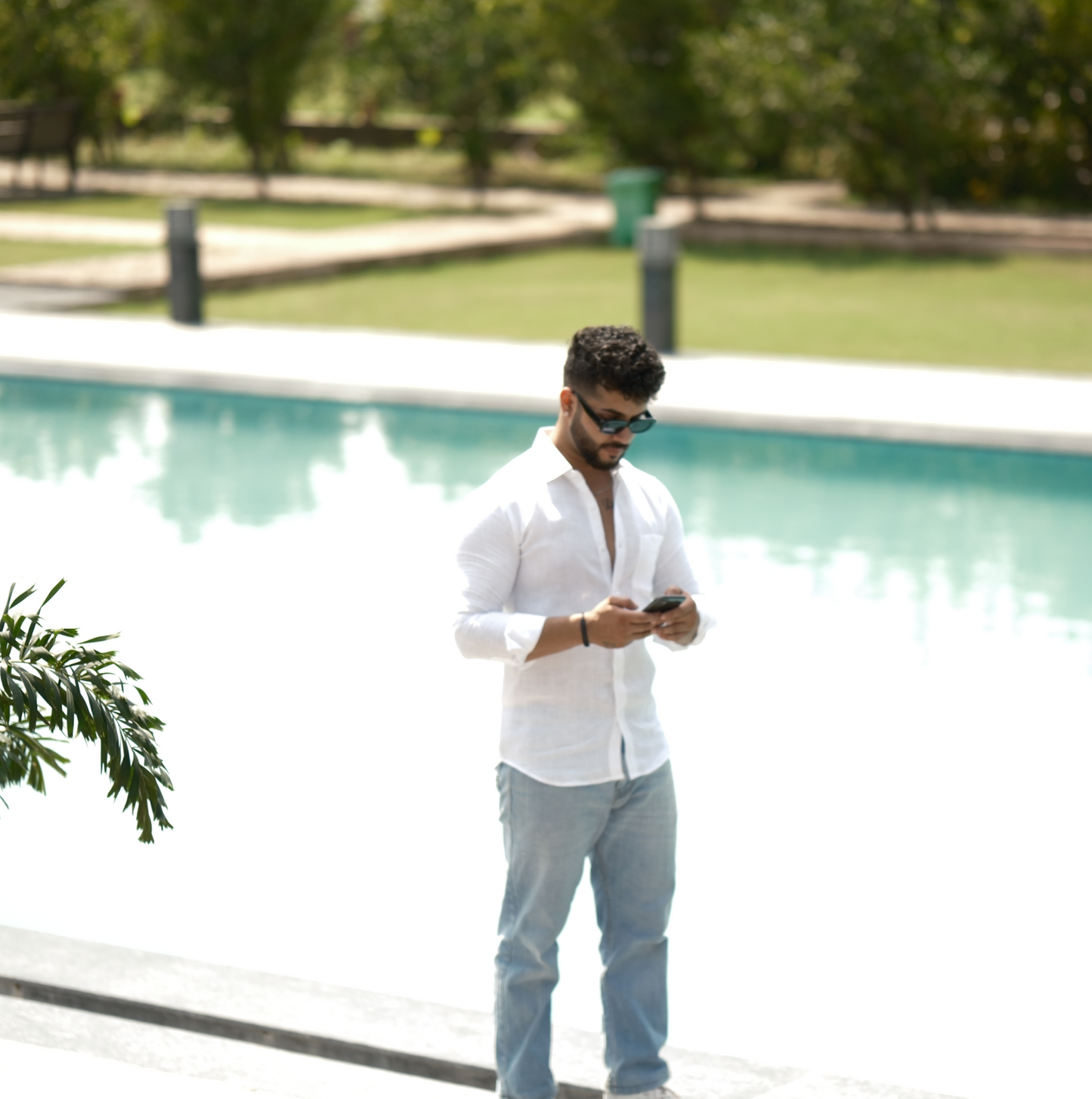 Linen Shirt – White