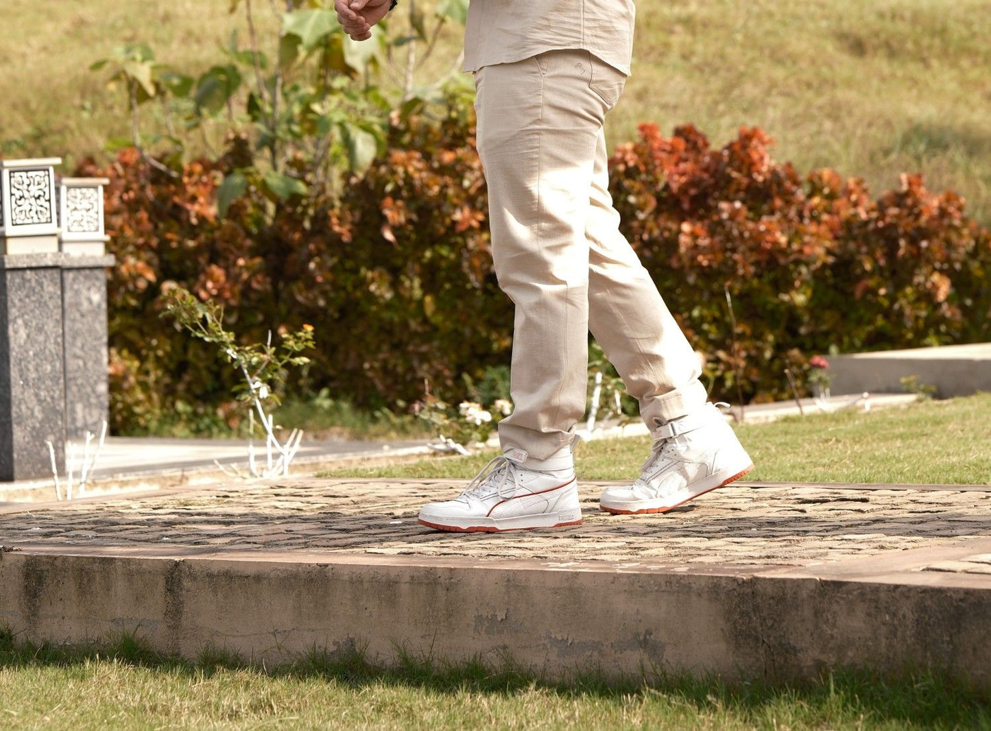 Cotton Linen Pant - Natural
