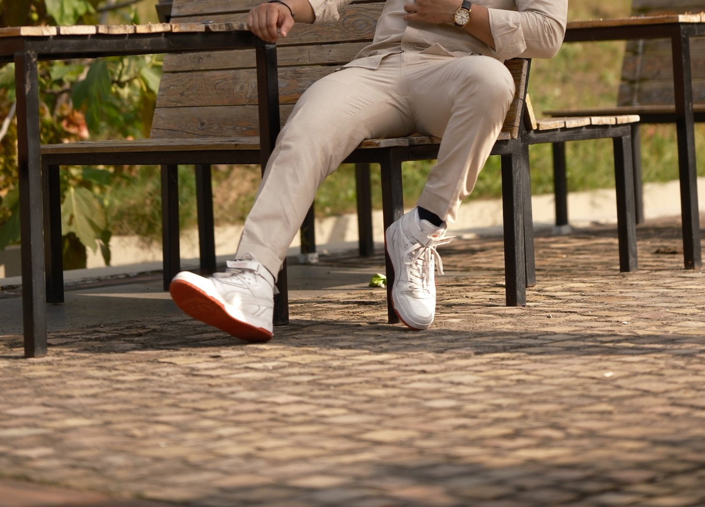 Cotton Linen Pant - Natural