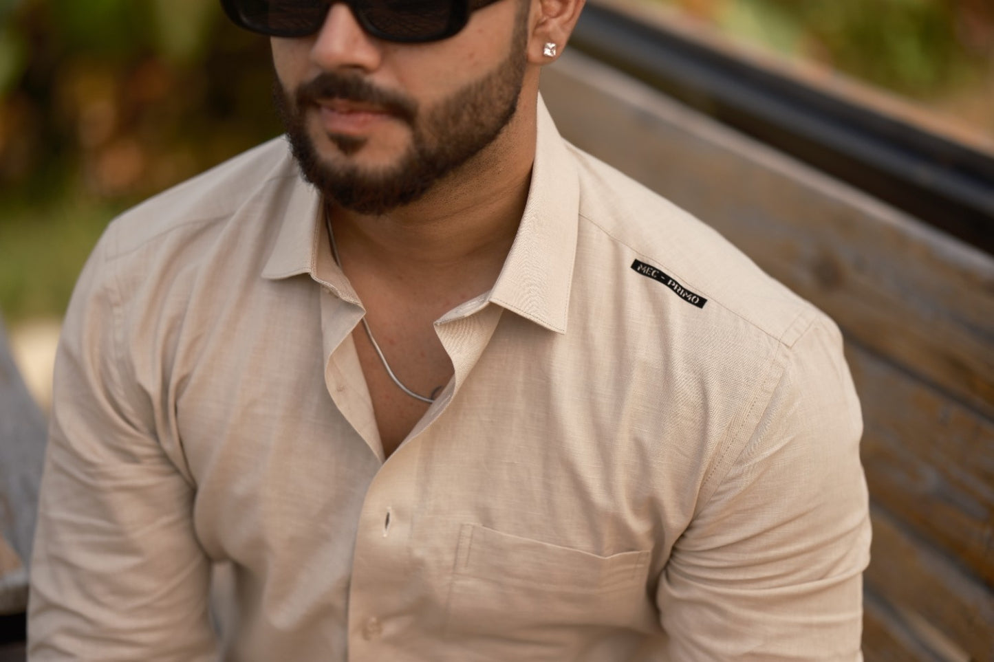 Cotton Linen Shirt - Natural