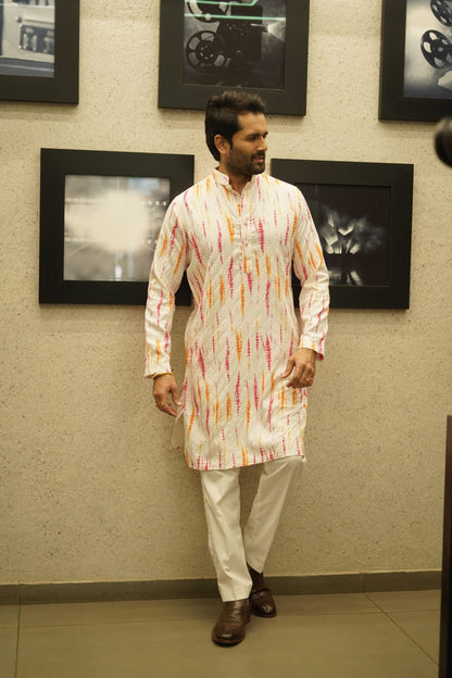 Multi Tie n Die Kurta